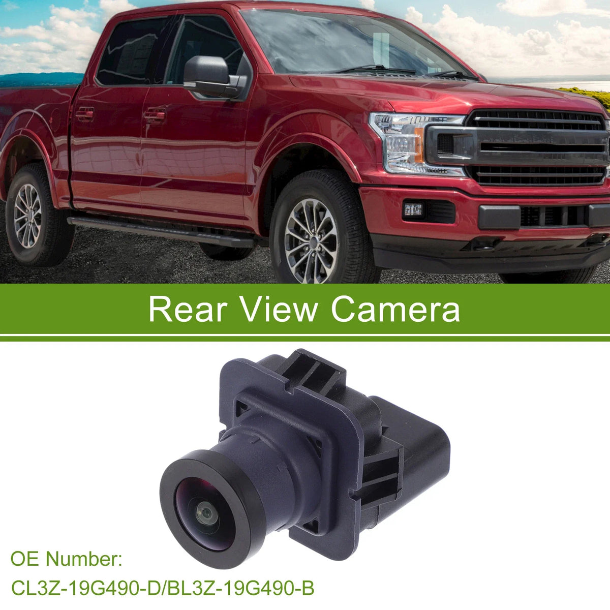 Rear View Camera for Ford F-150 (2011–2014) 120-180 Degree