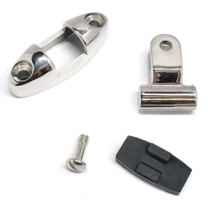 Rotating Deck Hinge for Yachts and Boats (Marine Grade 316 Stainless Steel)