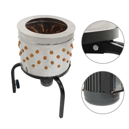 Chicken Plucker Machine for Poultry Processing (120V)