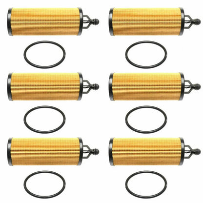 6X Oil Filter MO-349 PS-7026 for Chrysler Jeep Dodge RAM (3.2L 3.6L V6)