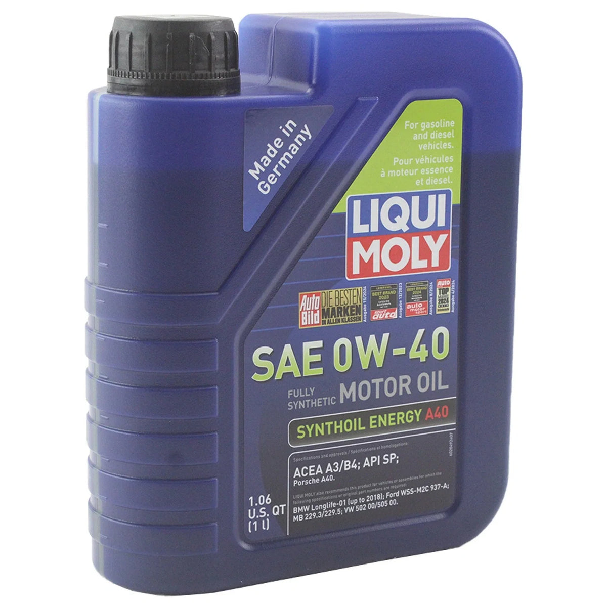 Liqui Moly Synthoil Energy A40 0W-40 Oil Change Kit for Mercedes M275 (2005–2009)