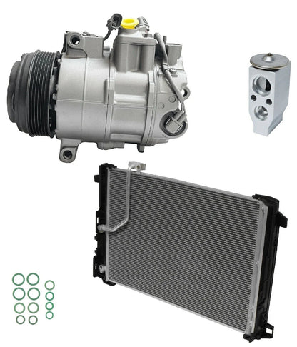 AC Compressor Kit with Condenser for Mercedes CLS400 3.0L (2015–2015)