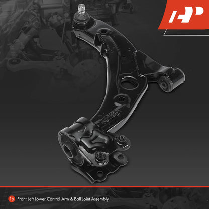 Front Left Lower Control Arm w/Ball Joint Assy for Mazda CX-7 (2007–2012) GS76168, MS76168, RK620896, TC3629, CMS76168
