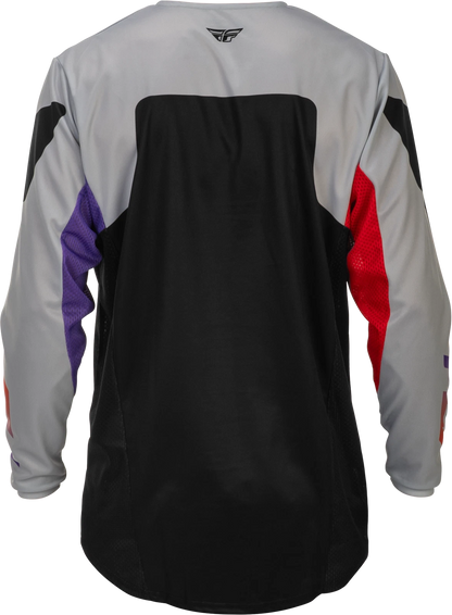 Kinetic Jersey for FLY RACING (2026) - 379-423S - Small - Grey/Red/Purple/Black