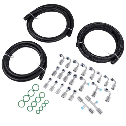 25PCS Air Conditioning Hose Fitting Kit for Various Models
