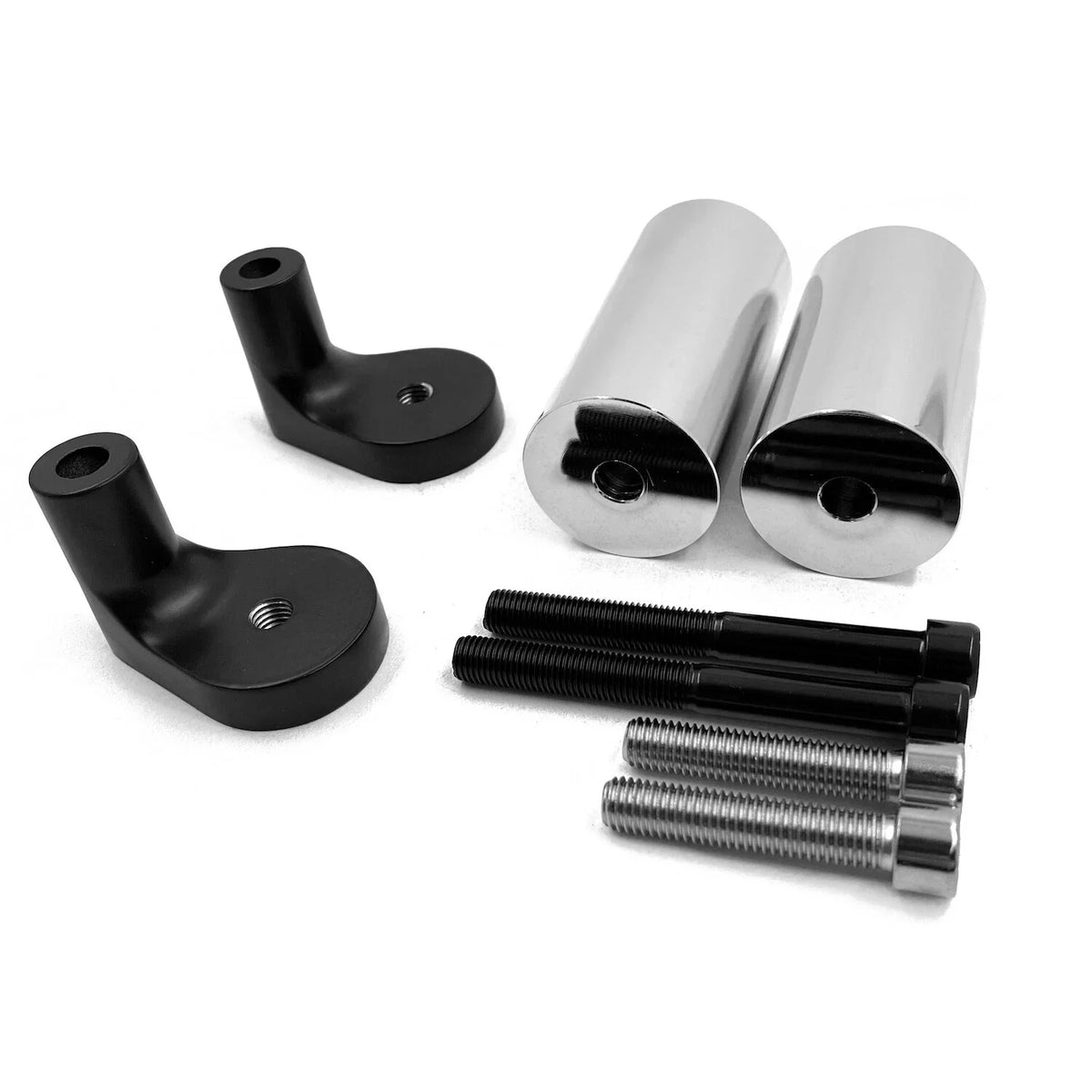 Chrome Frame Slider Crash Protector for Kawasaki ZRX 1100 (1999–2000) ZRX 1200R (2001–2005)