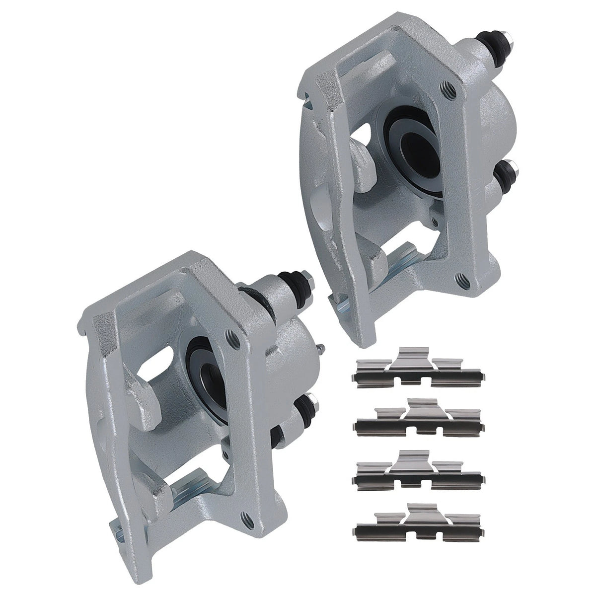 Set of 2 Rear Brake Calipers for Chrysler Aspen Dodge Durango Ram 1500 (DVNQC2, 18-B4837, 18-P4837)