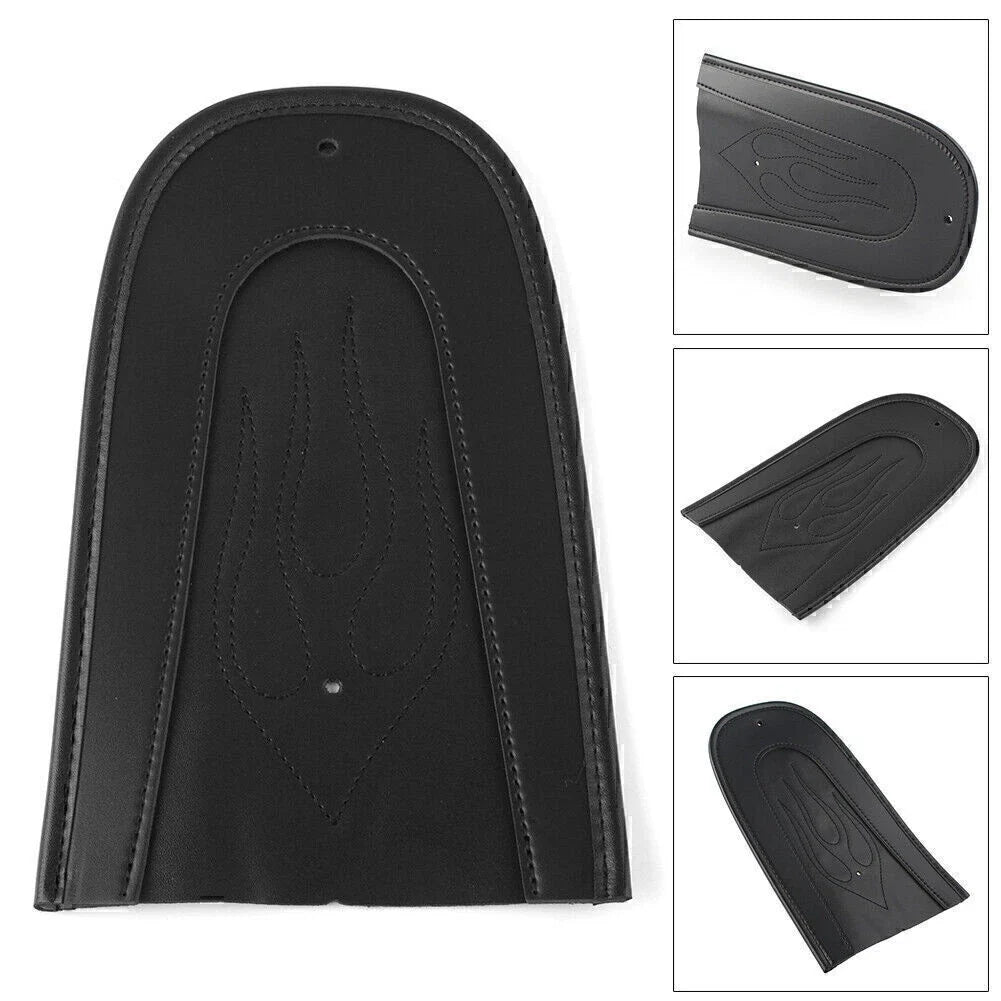 Rear Fender Bib for Harley Sportster XL883 XL1200 (2004–2015) - Leather Flame