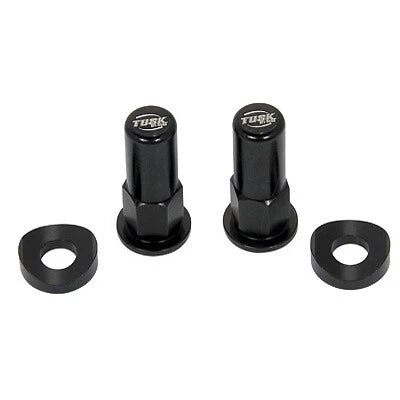 Rim Lock Nut/Spacer Kit Black for Yamaha (TSKRM46480)