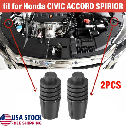 2X Hood Rubber Bumpers for Honda Civic Accord Spirior