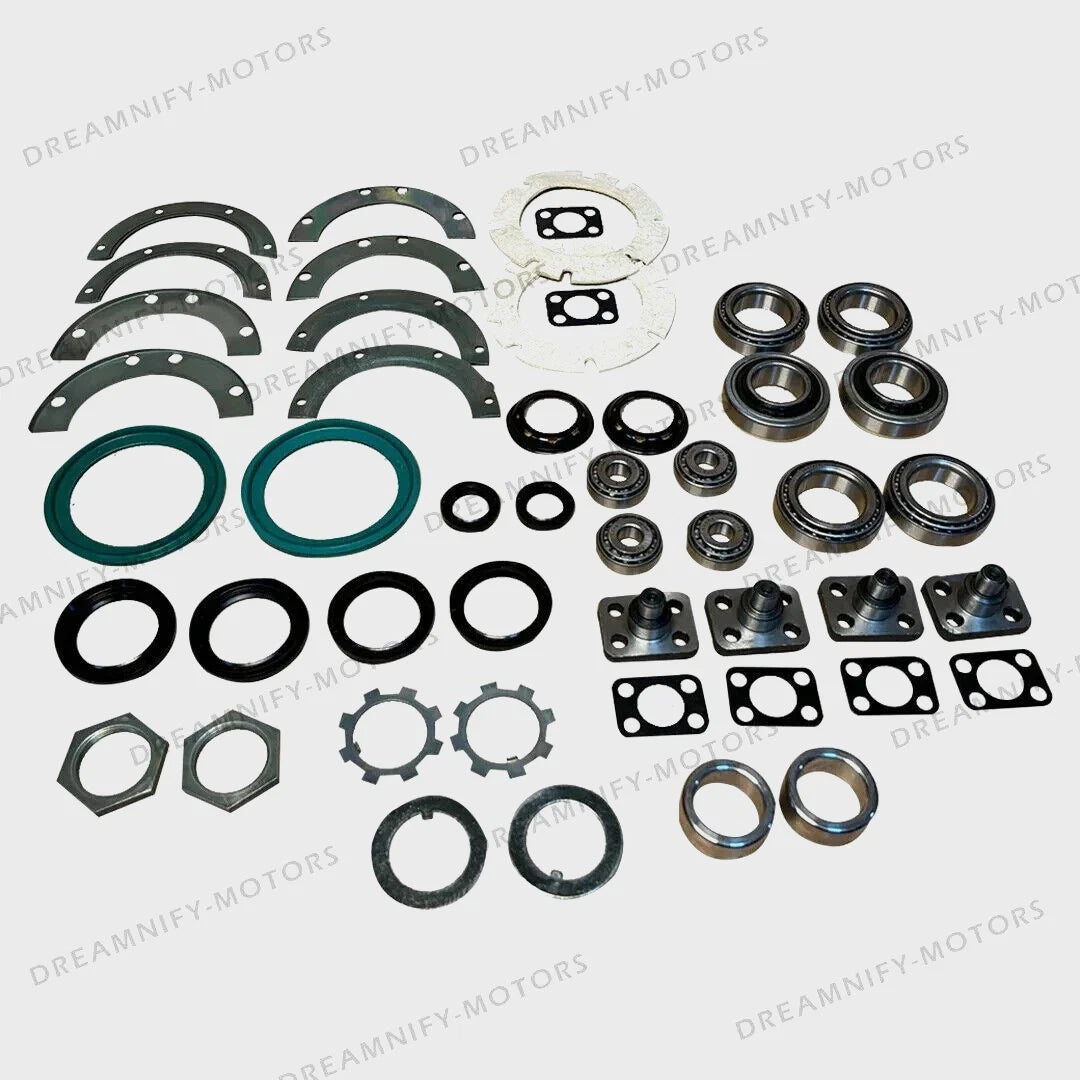 Front & Rear Axle Wheel Bearing Rebuild Kit for Suzuki Samurai (1985–1995)
