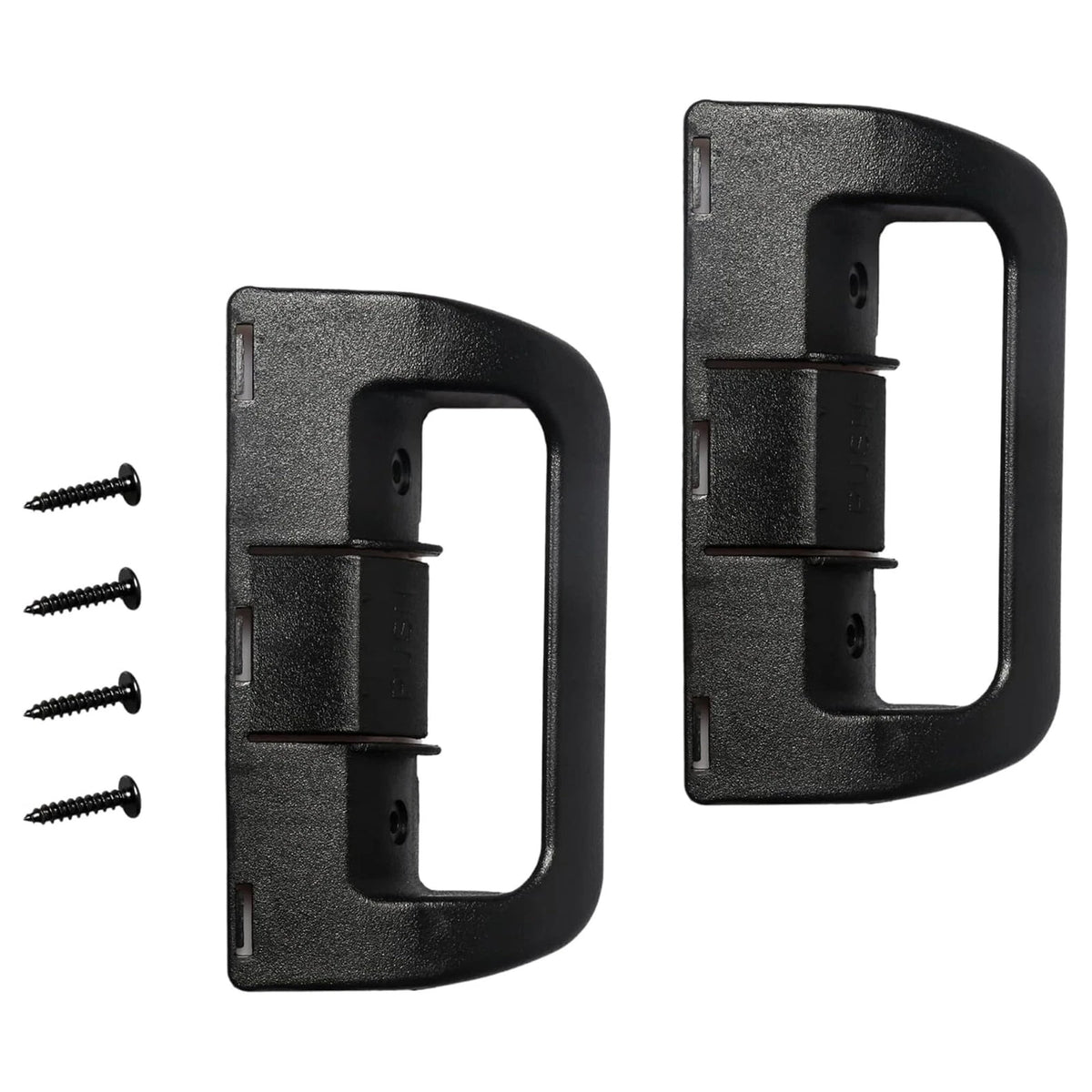 2X RV Refrigerator Door Handles for Dometic DM2652 DM2852 (Upper Lower Black)