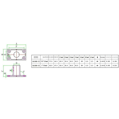 Stainless Steel Boat Rail Base for 22mm and 25mm Tubing (316 Grade)
