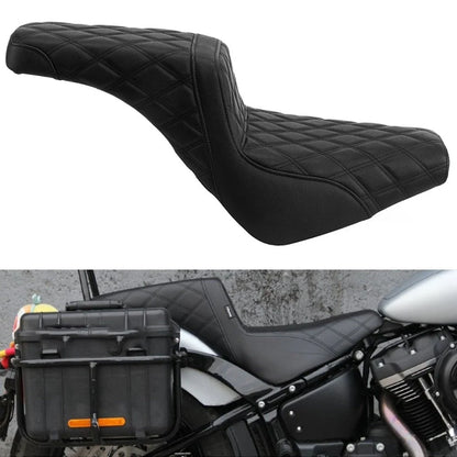 2X Two-Up Seat for Harley Softail FXST FLSL StreetBob FXBBS FXBB (2020–2025) Black