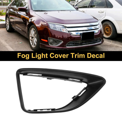 Front Right Fog Light Grill No.FO1039126 for Ford Fusion (2010–2012) Black ABS