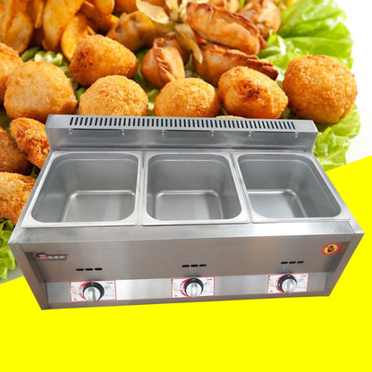 Commercial Propane Deep Fryer for Countertop (12L/18L)