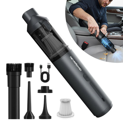 Portable Mini Cordless Car Vacuum Cleaner 100W Strong Suction