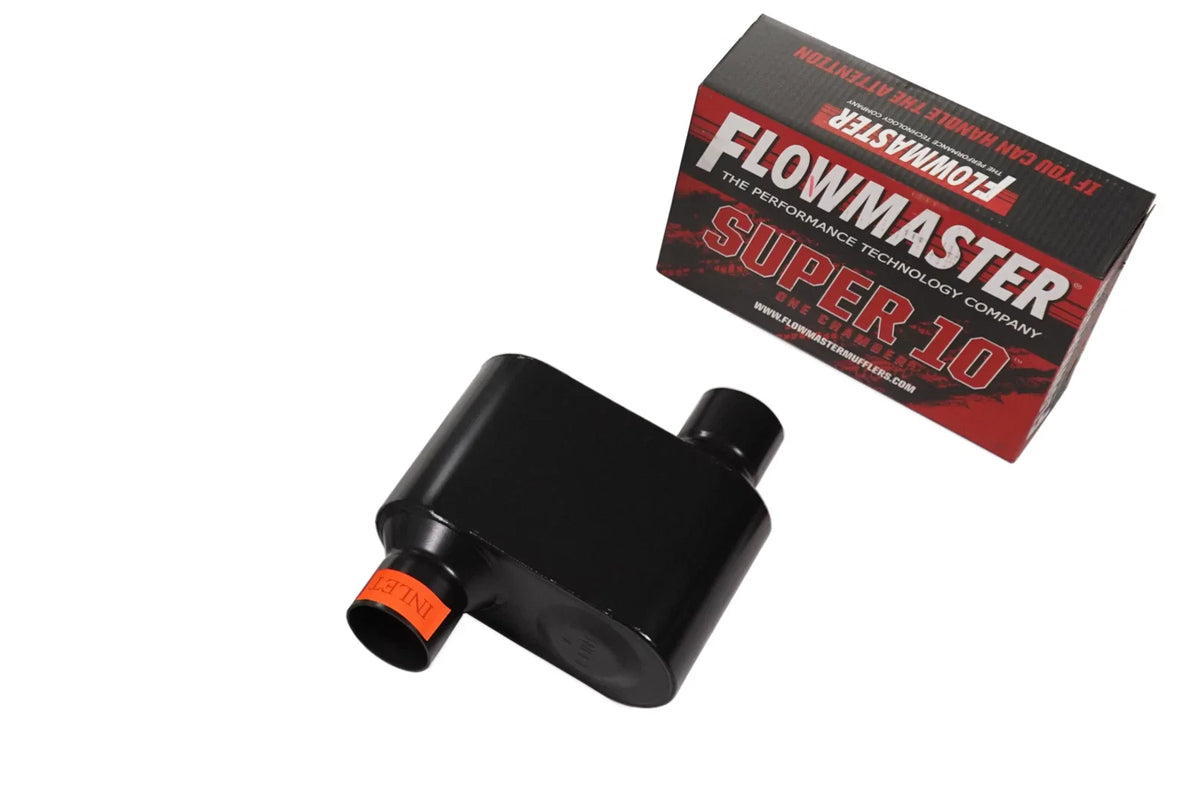2.5" Dual Exhaust Kit for Ford Mustang (1986–2004) - Flowmaster Super 10, Rear Exit