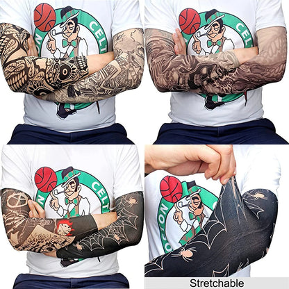 6Pcs Tattoo Sleeves for Men - Multicolor Arm Covers