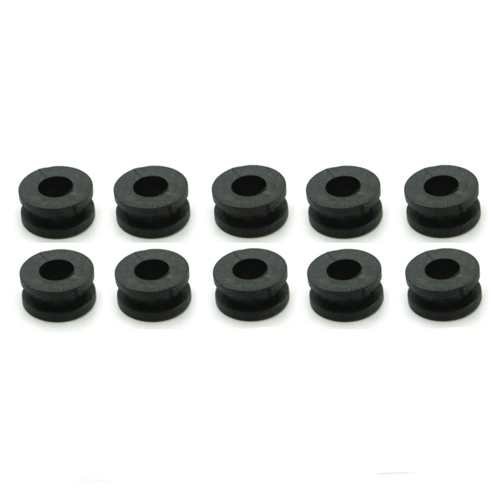 Set of 10 Rubber Fairing Grommets for Yamaha Honda Kawasaki Motorcycle