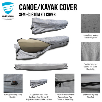 Kayak Storage Cover Bag for Hobie Mirage Oasis (Heavy Duty, Weatherproof)