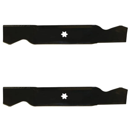 Set of 2 Rotary 1026 Mulching Lawn Mower Blades for MTD