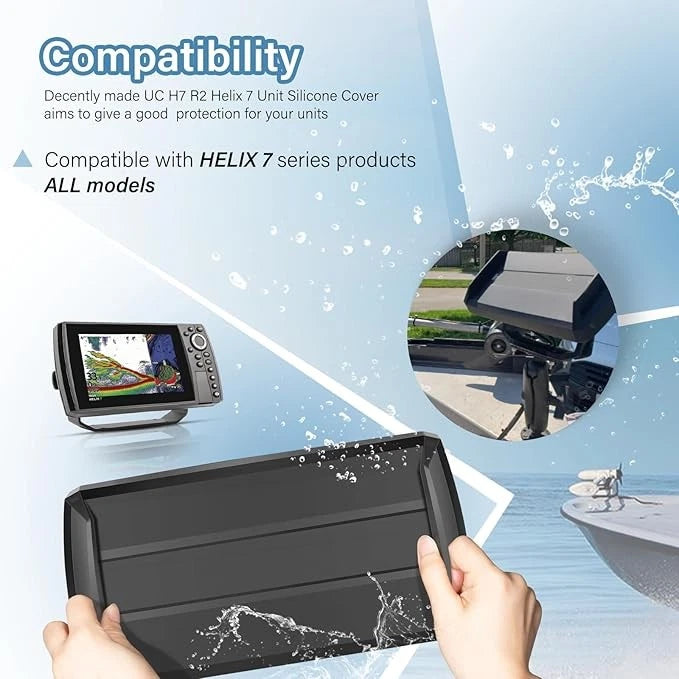 Helix 7 Unit Cover Silicone for Humminbird Helix 7 Series (2015–2023)