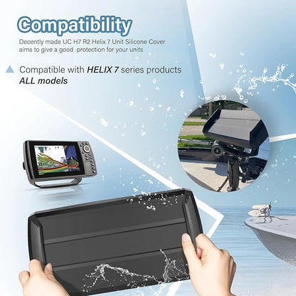 Helix 7 Unit Cover Silicone for Humminbird Helix 7 Series (2015–2023)