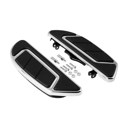 Chrome Rider Driver & Passenger Footboards for Harley Road Glide (1986-2024)
