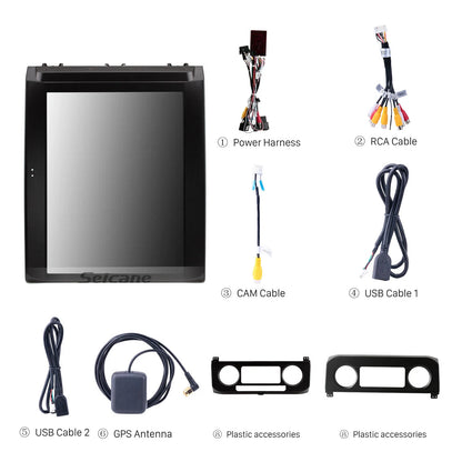 12.1" Android Car Stereo GPS Carplay for Ford F150 (2015–2020)