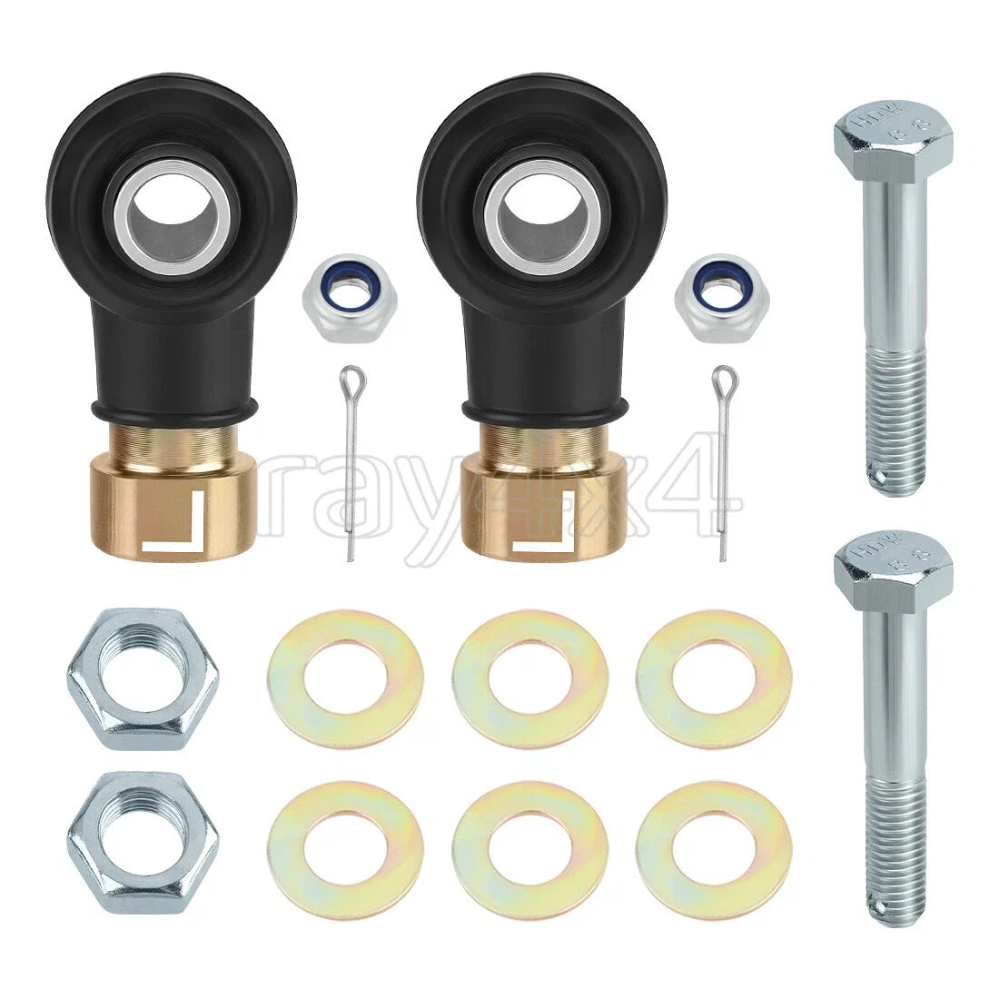 2x Tie Rod Ends Kit for Polaris RZR 570 800 900 Brutus HD ACE 325/570/900 EM1400