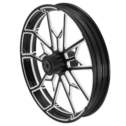 23" Front Wheel Rim & Dual Disc Hub for Harley Street Road Glide (1997–2021)