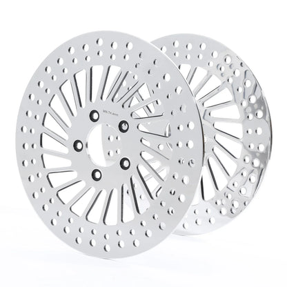 11.8" Front Left Right Brake Rotor for Harley Touring Street Road Glide (2008–2023)