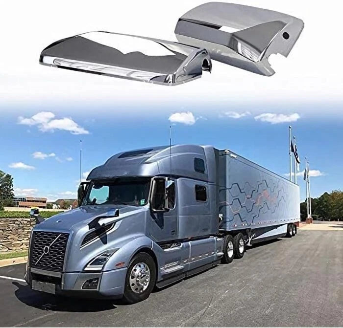 Chrome Door Mirror Cover for VNL (2004–2014) AGO-01-610111CH LH