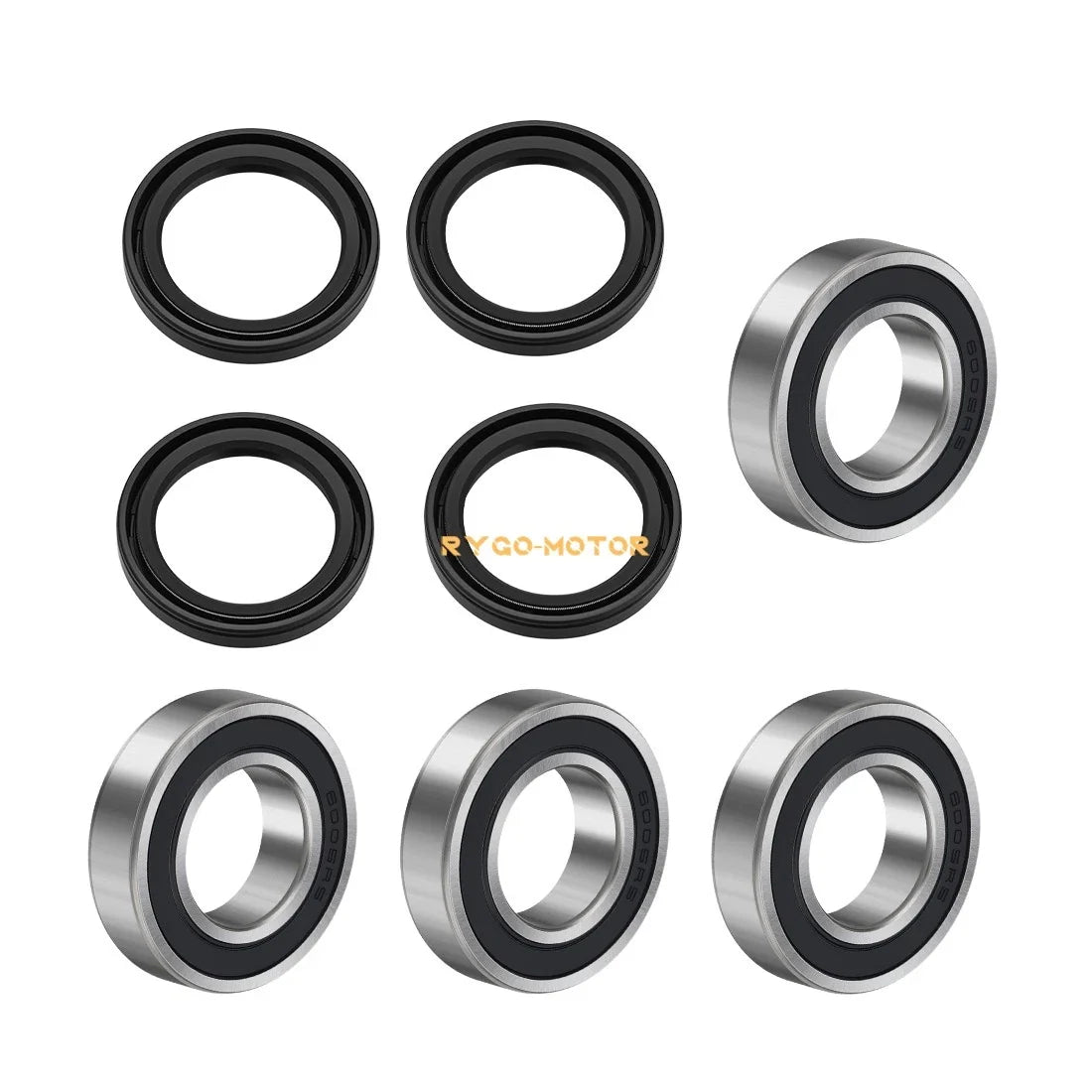 Set of 2 Front Wheel Bearings Seal for Kawasaki Mule 3000-4010
