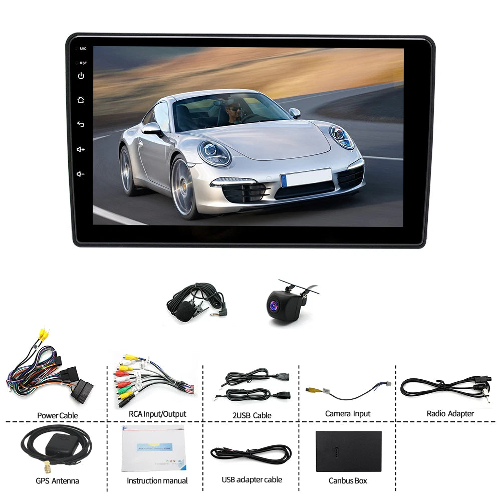 CarPlay Android Stereo for Ford Transit Custom (2020–2024)