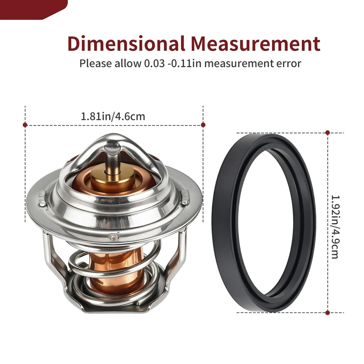 Thermostat & O-Ring for Polaris Ranger XP 900, Ranger Crew 900 (2013–2019)