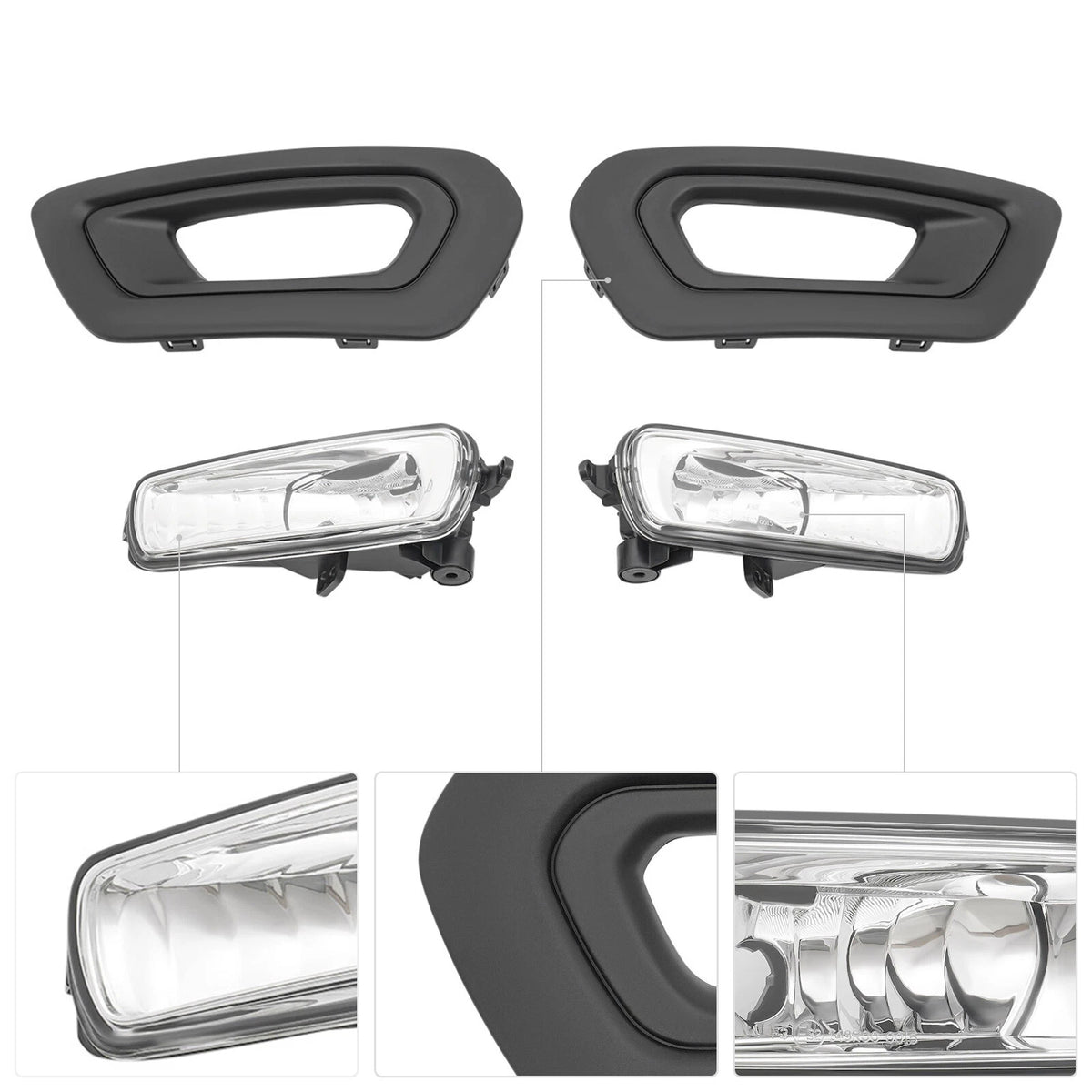 Fog Light Pair for Ford Transit (2020–2023)