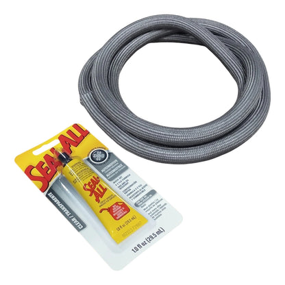 W10906683 Dryer Door Seal for Whirlpool with Adhesive