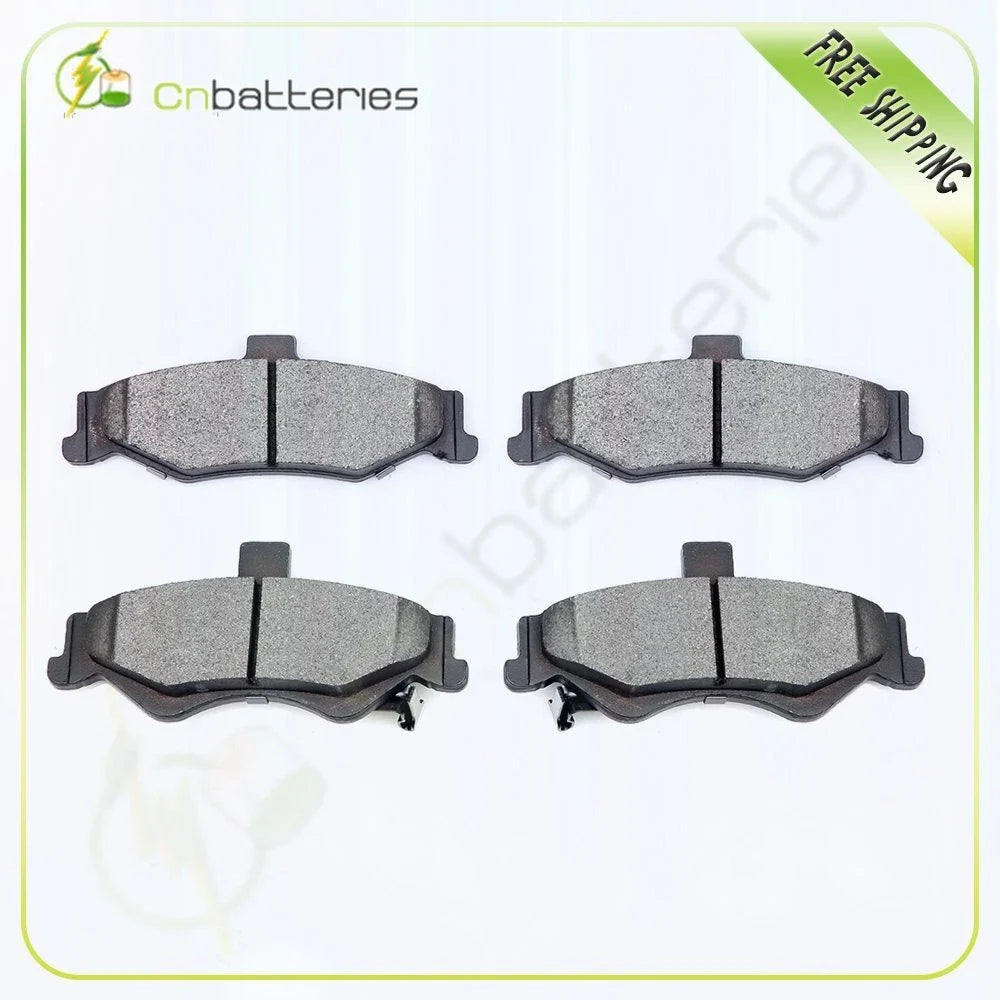 4X Metallic Brake Pads Rear for Chevrolet Camaro Pontiac Firebird (1993–2002)