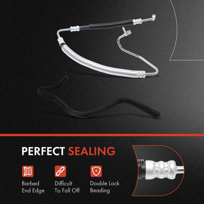 2X Power Steering Return & Pressure Line Hose for Ford Fusion (2006–2009) - 3402488, 3403903