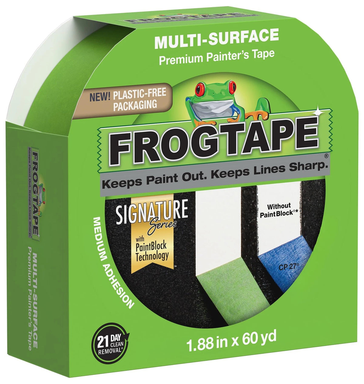 Multi-Surface Painters Tape 2 Inch Wide (1.88 In. x 60 Yds)