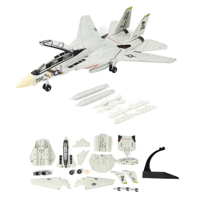 F-14 Tomcat Fighter Model Kit 1/72 Scale Twin Engine (27cm)