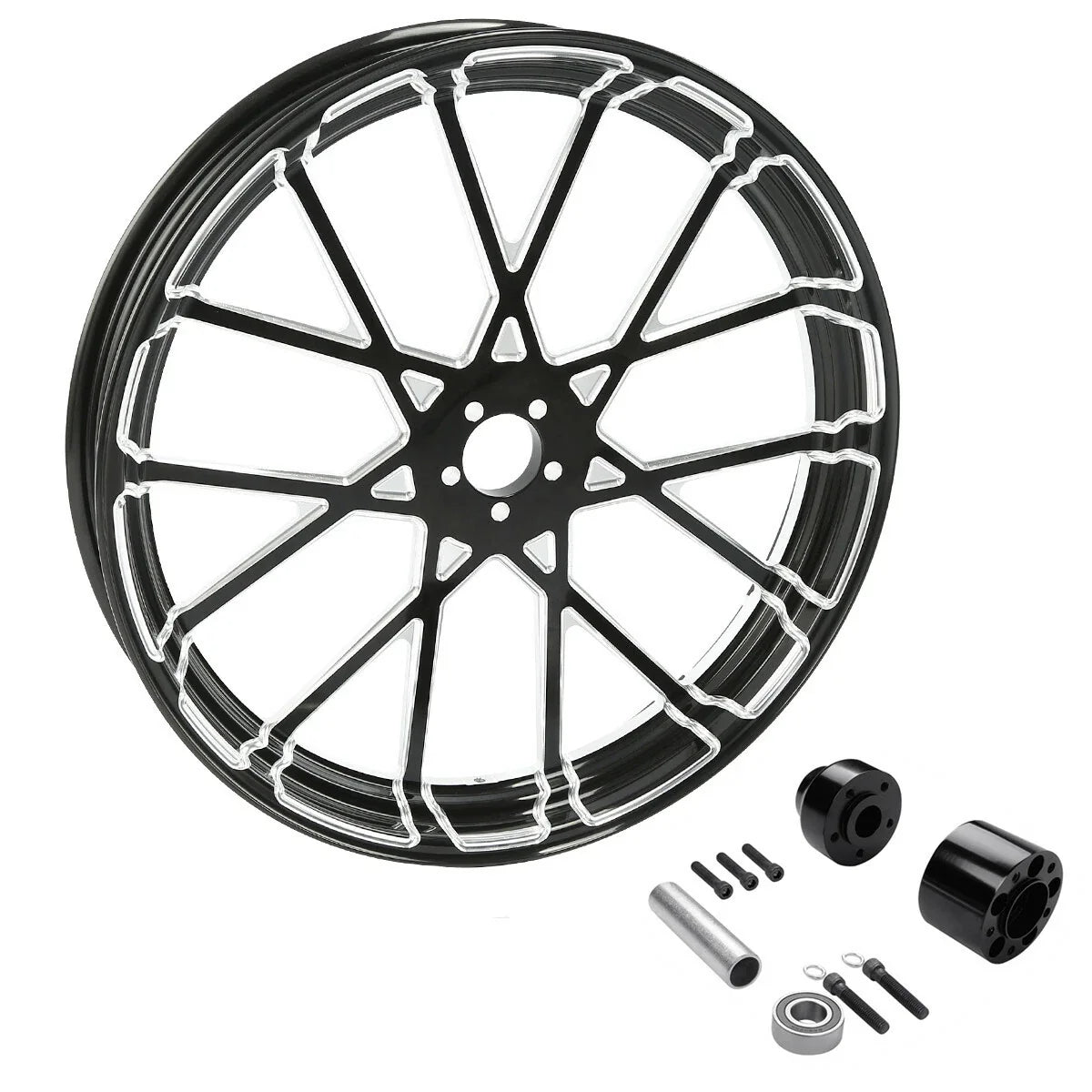 21" Front Fender Wheel Rim Hub for Harley Touring (2008–2013)