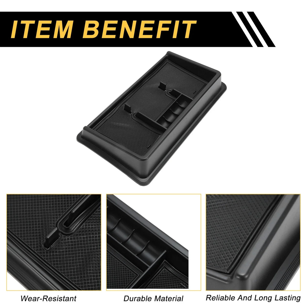 Center Console Armrest Organizer Tray for Suzuki Jimny JB64 JB74 (2018–2025)