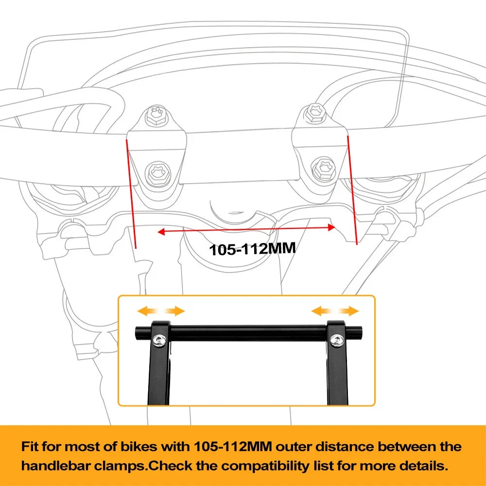 GPS Navigation Roadbook Holder Bracket for Husqvarna 701 Enduro/Supermoto (2016–2023)