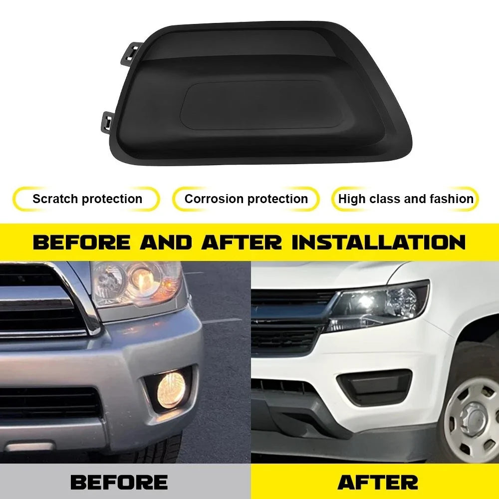 Bumper Fog Light Cover Bezel for Chevrolet Colorado (2015–2020) Driver Side EPY