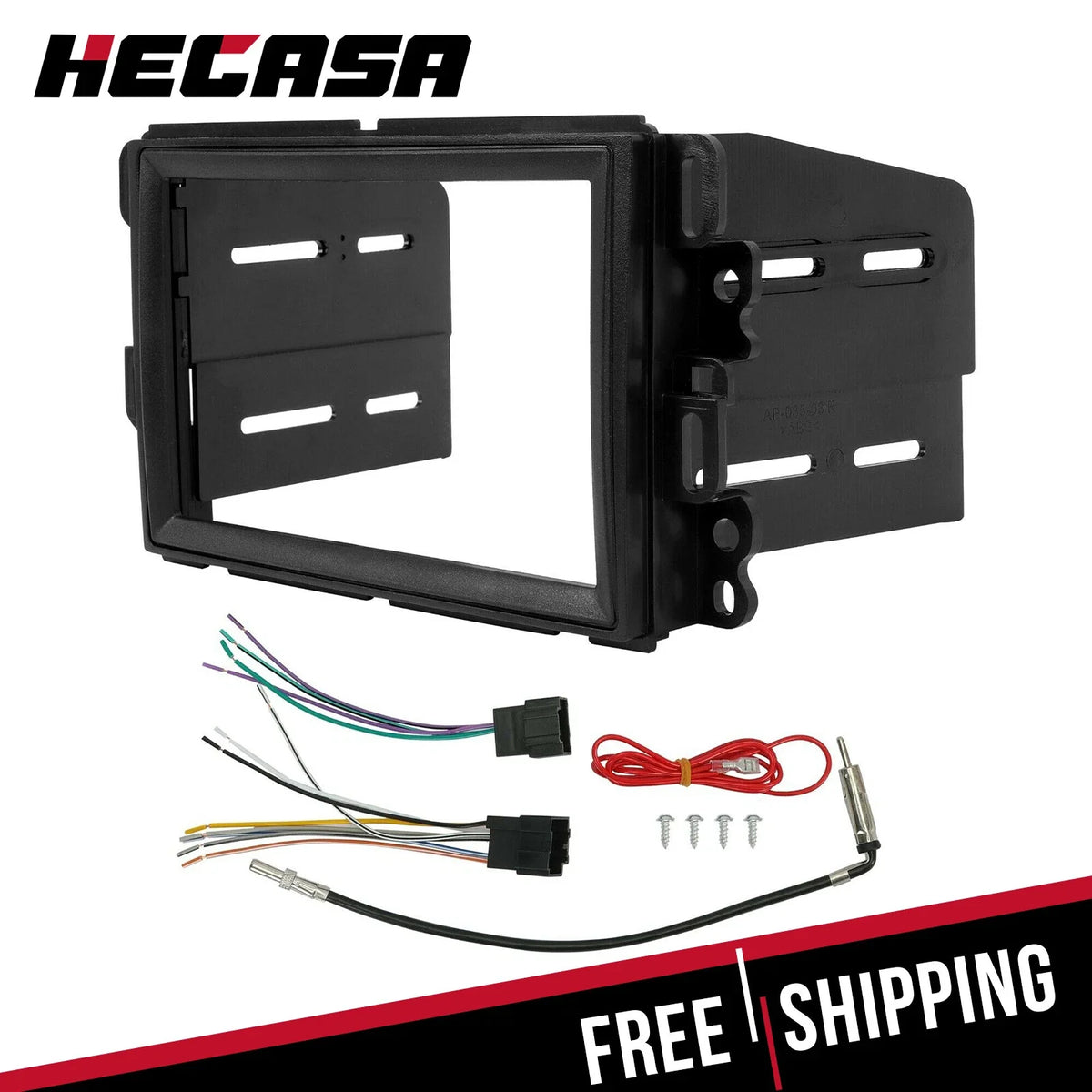 2Din Dash Kit Harness for GMC Sierra (2007–2014) & Suzuki XL-7 (2007–2009)