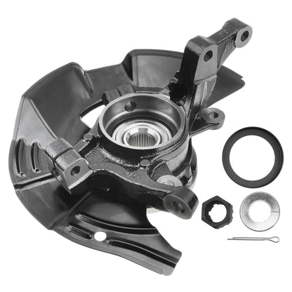 2X Front Steering Knuckle & Hub Bearing Assembly for Kia Optima (2011) - 517152T010, 517503K000, 698-459, 698-458