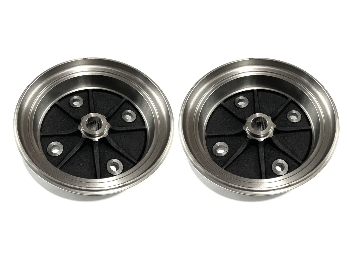 Set of 2 Rear Brake Drums for Kawasaki (41038-0035)